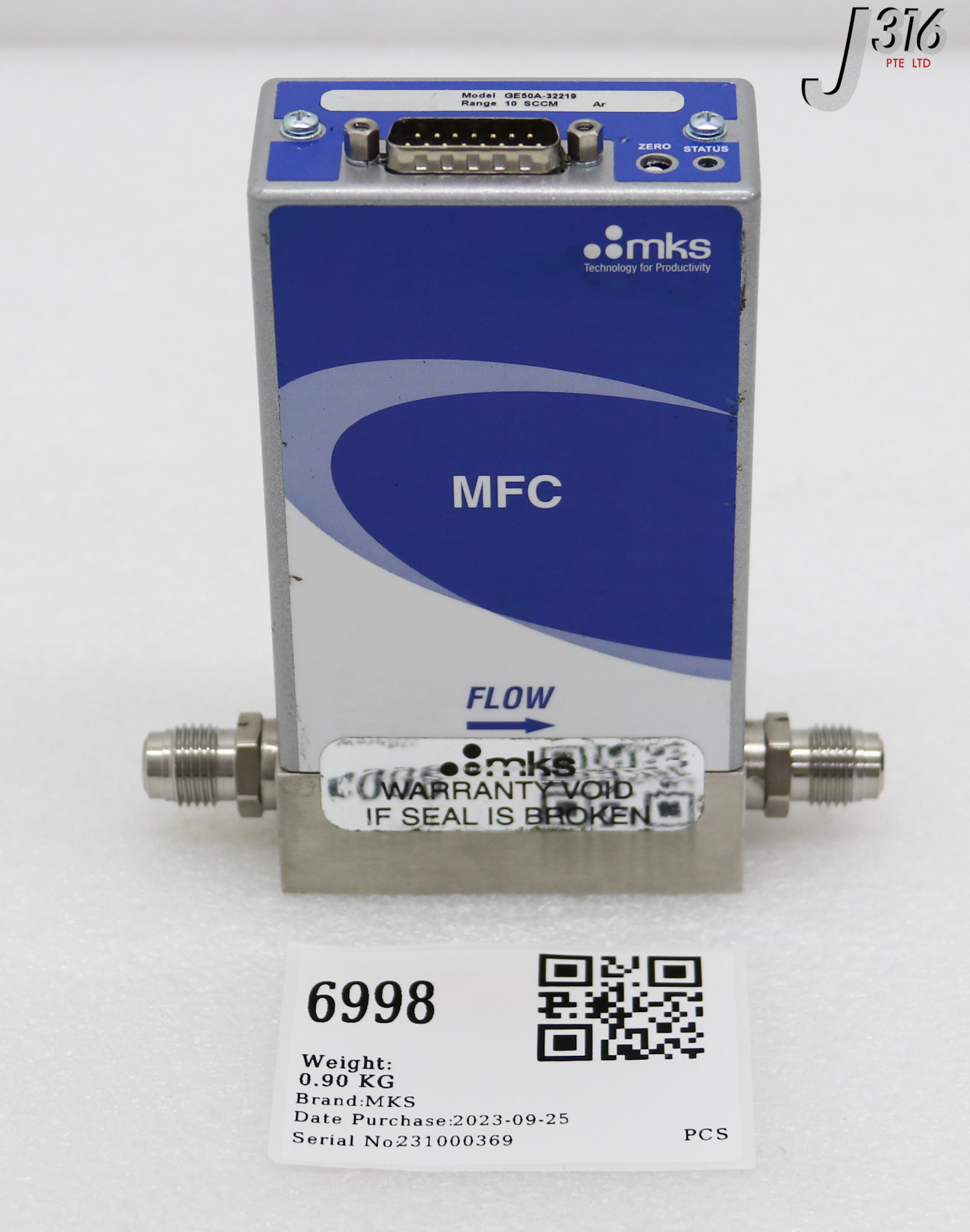 6998 MKS MFC GE50A-32219 | eBay